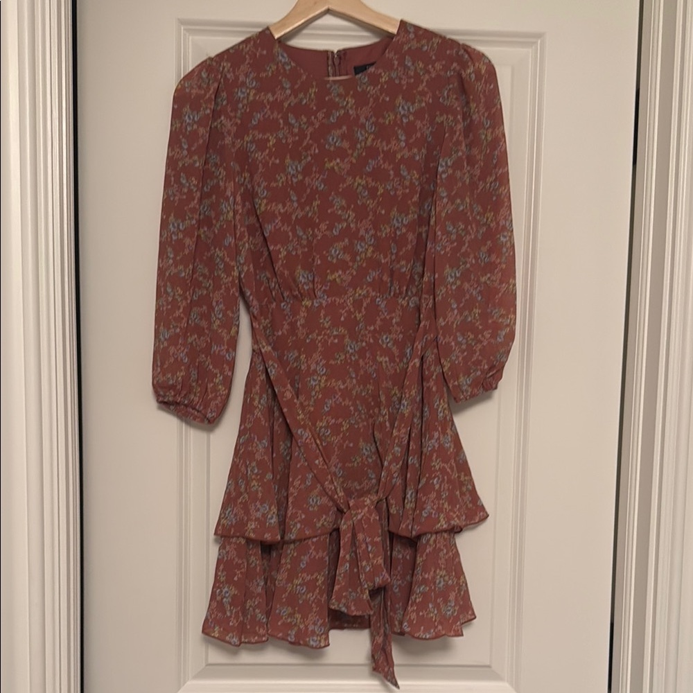 Floral Ruffle Dress